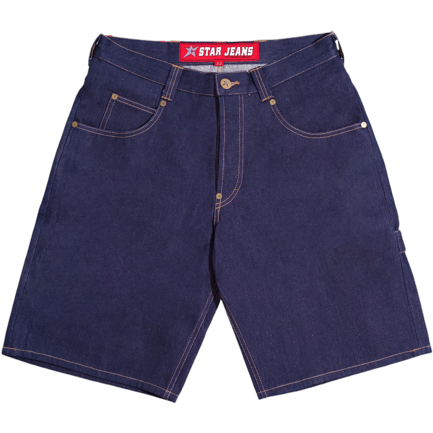 carpetcompany STAR JEANS デニムショートパンツ 32 C-Star 17oz Selvedge Denim Shorts — Carpet Company